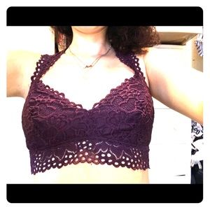 Burgundy Bralette Aerie